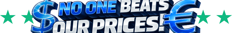 No One Beats Our Prices